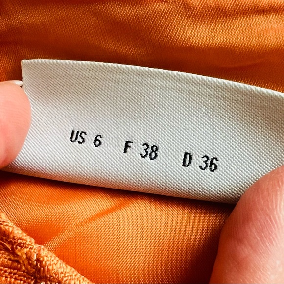 A K R I S  PUNTO
Peach Denim Belted Mini Dress - Picture 6 of 6